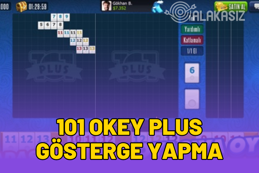 101 Okey Plus Gösterge Nasıl Yapılır?