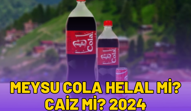 meysu cola helal mi