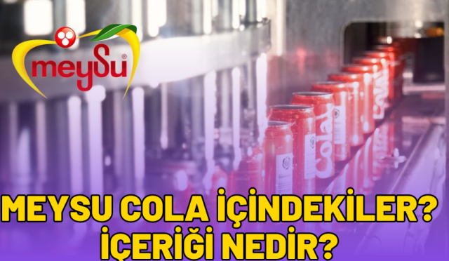 meysu cola içindekiler