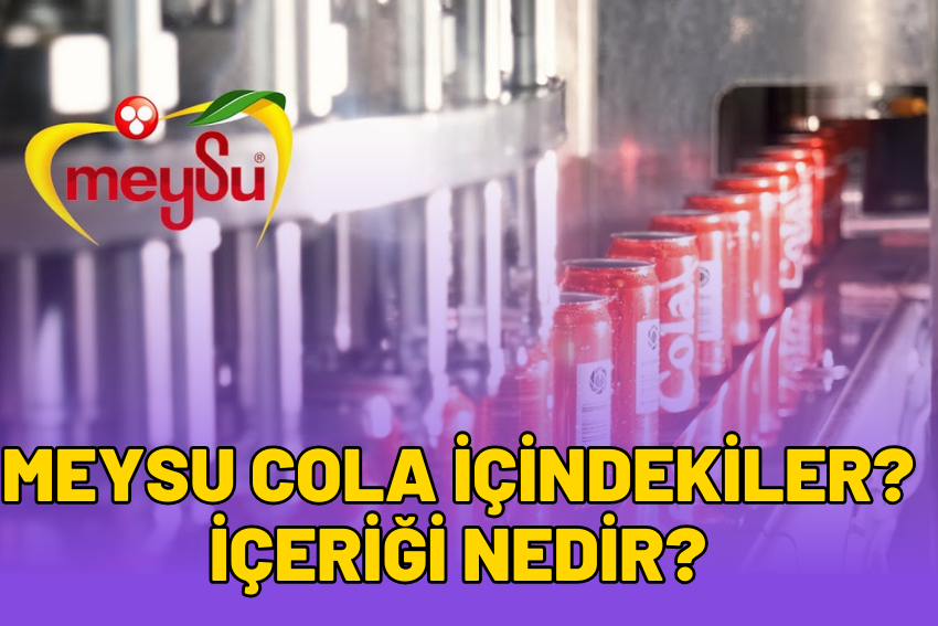 Meysu Cola İçindekiler? İçeriği Nedir?