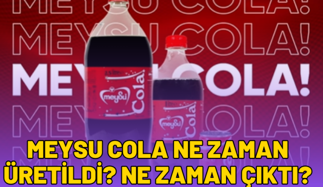 meysu cola ne zaman üretildi