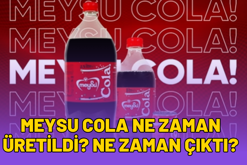 Meysu Cola Ne Zaman Üretildi? Ne Zaman Çıktı?