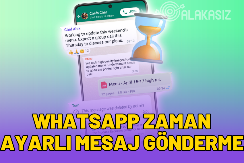 Whatsapp Zaman Ayarlı Mesaj Gönderme Nasıl Yapılır? (2026)