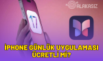 iphone günlük uygulaması ücretli mi