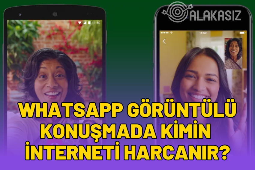 Whatsapp Görüntülü Konuşmada İnternet Kimden Gider? (2024)