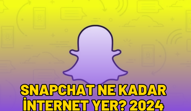 snapchat ne kadar internet yer