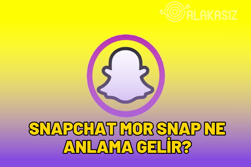 Snapchat Mor Snap Ne Demek? Mor Halka Nedir, Ne Anlama Gelir?