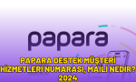 papara destek müşteri hizmetleri numarası