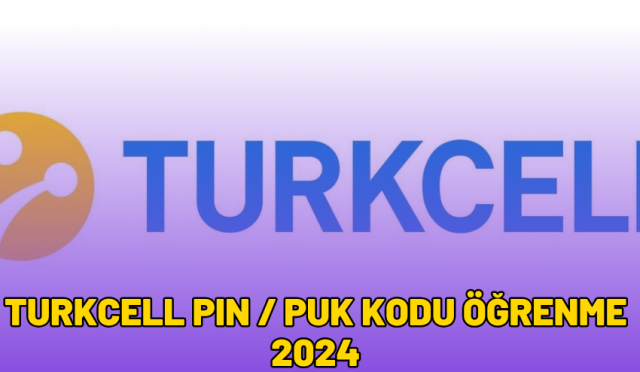 turkcell pin / puk kodu öğrenme