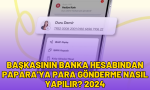 başkasının banka hesabından paparaya para gönderme
