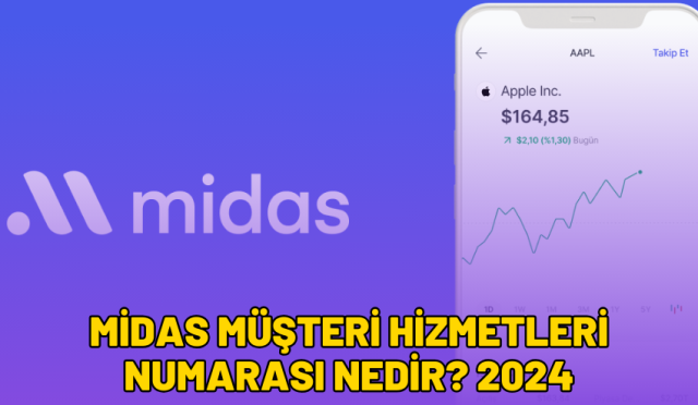 midas müşteri hizmetleri numarası