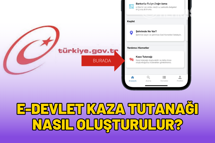 E-Devlet Kaza Tespit Tutanağı Nasıl Oluşturulur?