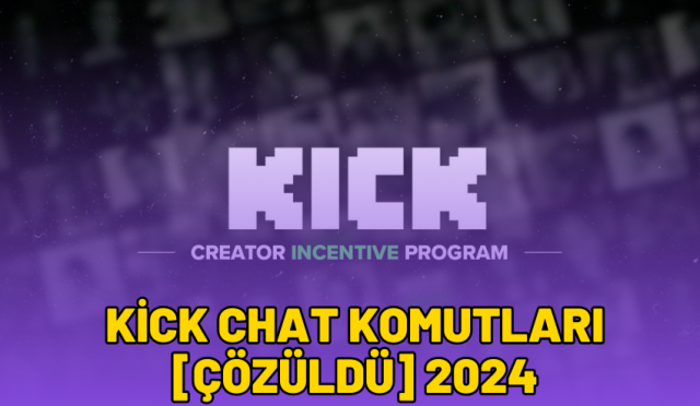 kick chat komutları