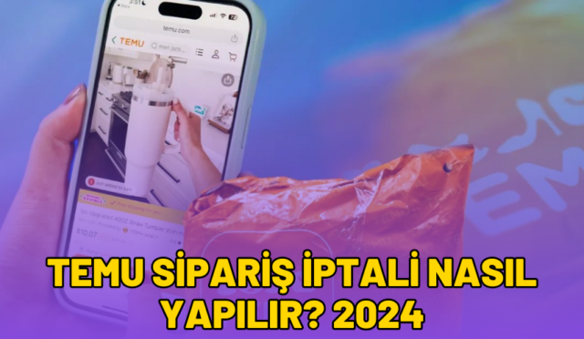 temu sipariş iptali