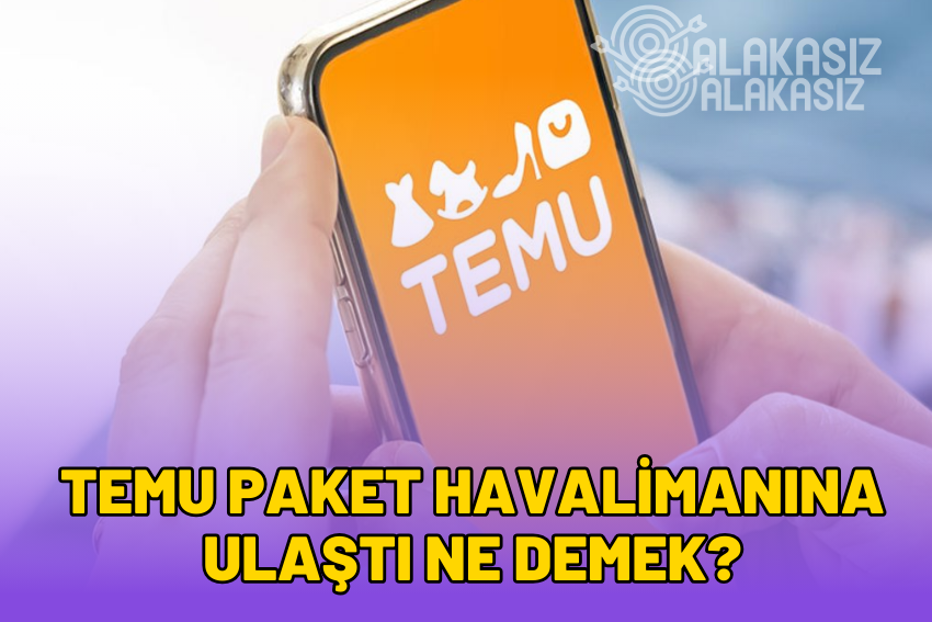 Temu Paket Havalimanına Ulaştı Ne Demek?