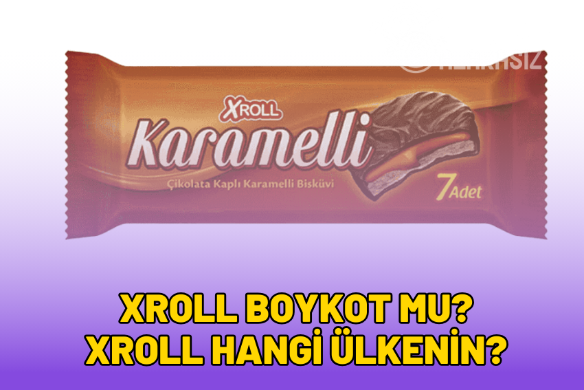 Xroll Boykot mu? Xroll İsrail Malı mı?