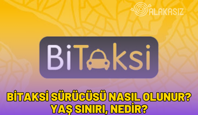 bitaksi sürücüsü nasıl olunur