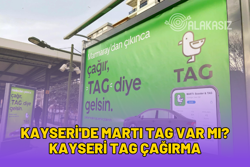 Kayseri’de Martı TAG Var mı? Kayseri TAG Çağırma 2024