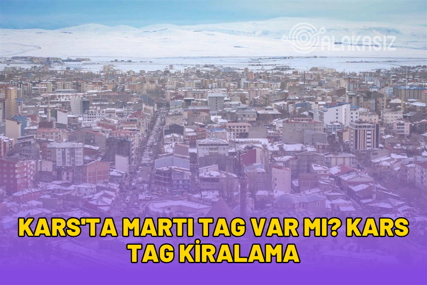 Kars’ta Martı TAG Var mı? Kars TAG Kiralama 2024