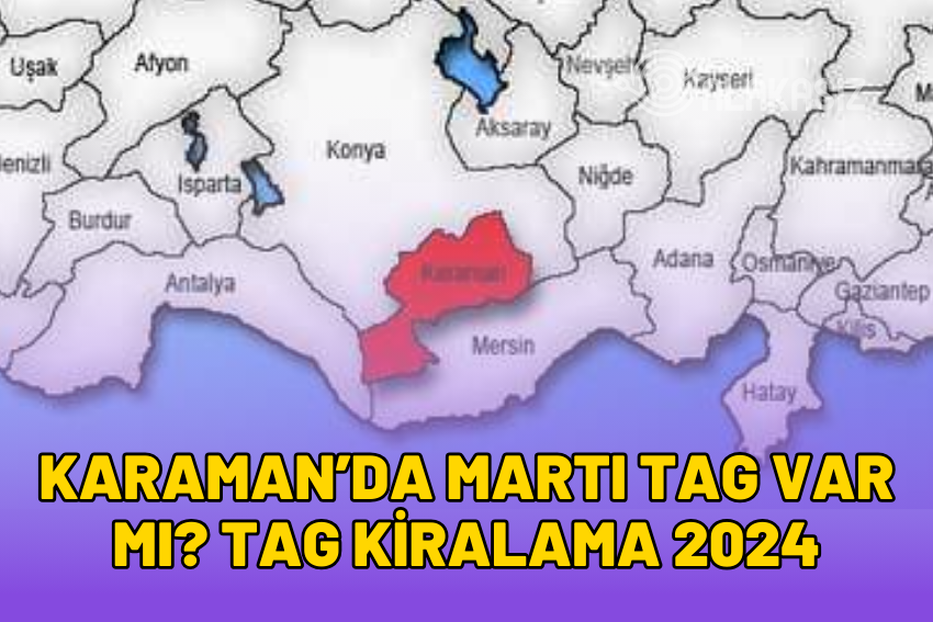 Karaman’da Martı TAG Var mı? Karaman TAG Kiralama 2024