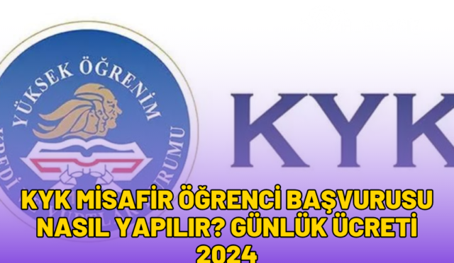 kyk misafir öğrenci başvurusu