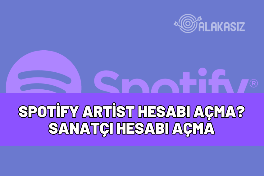 spotify artist hesabı açma