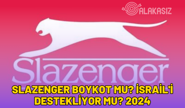 slazenger boykot mu