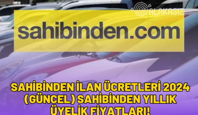 sahibinden ilan ücretleri