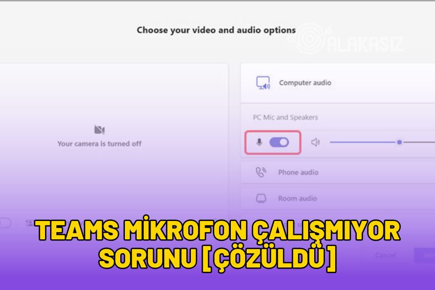 Teams Mikrofon Çalışmıyor Sorunu [ÇÖZÜLDÜ] 2024