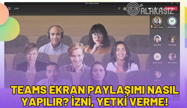 teams ekran paylaşımı nasıl yapılır