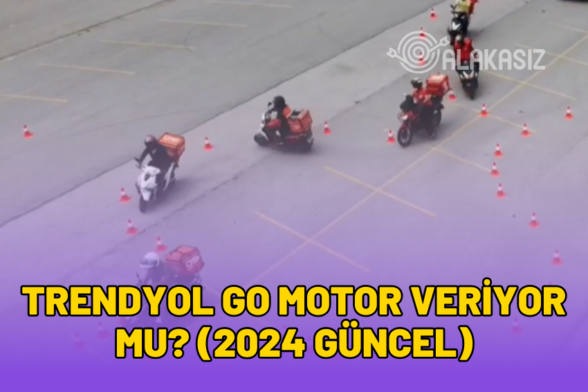 Trendyol GO Motor Veriyor mu? 2024 Motorsuz Kurye Olmak!