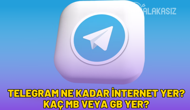 telegram ne kadar internet yer