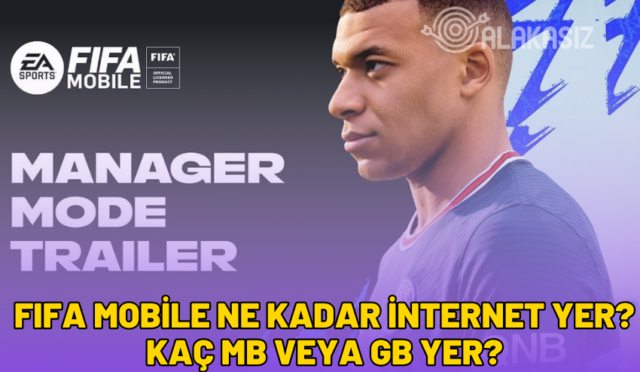 fifa mobile ne kadar internet yer