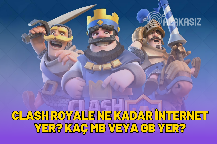 Clash Royale Ne Kadar İnternet Yer? Kaç MB veya GB Yer? 2024