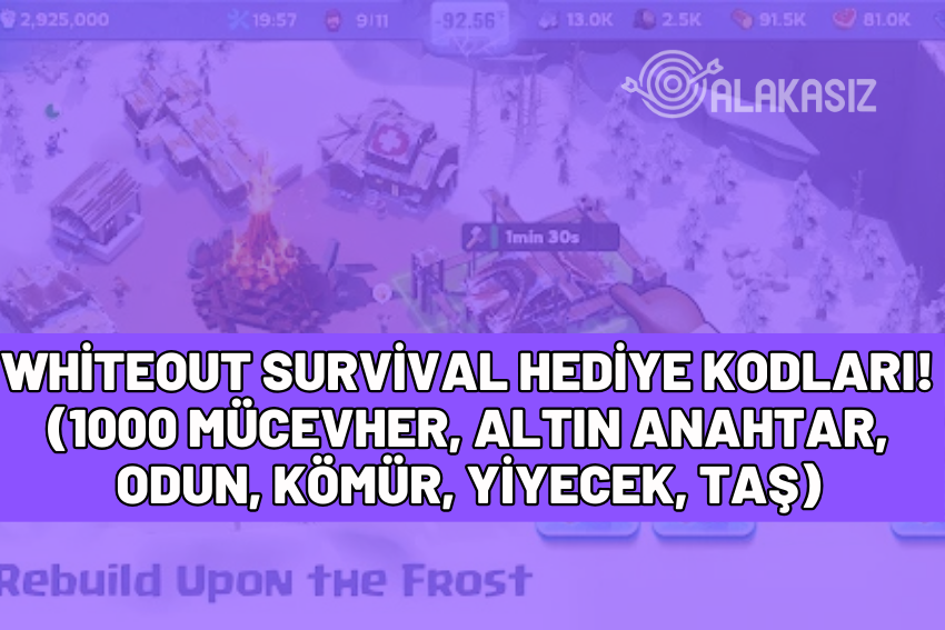 whiteout survival hediye kodları