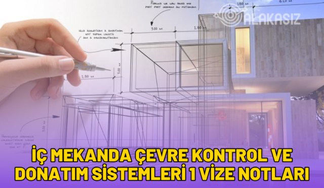 iç mekanda çevre kontrol ve donatım sistemleri