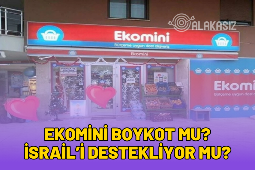 Ekomini Boykot mu? İsrail’i Destekliyor mu?