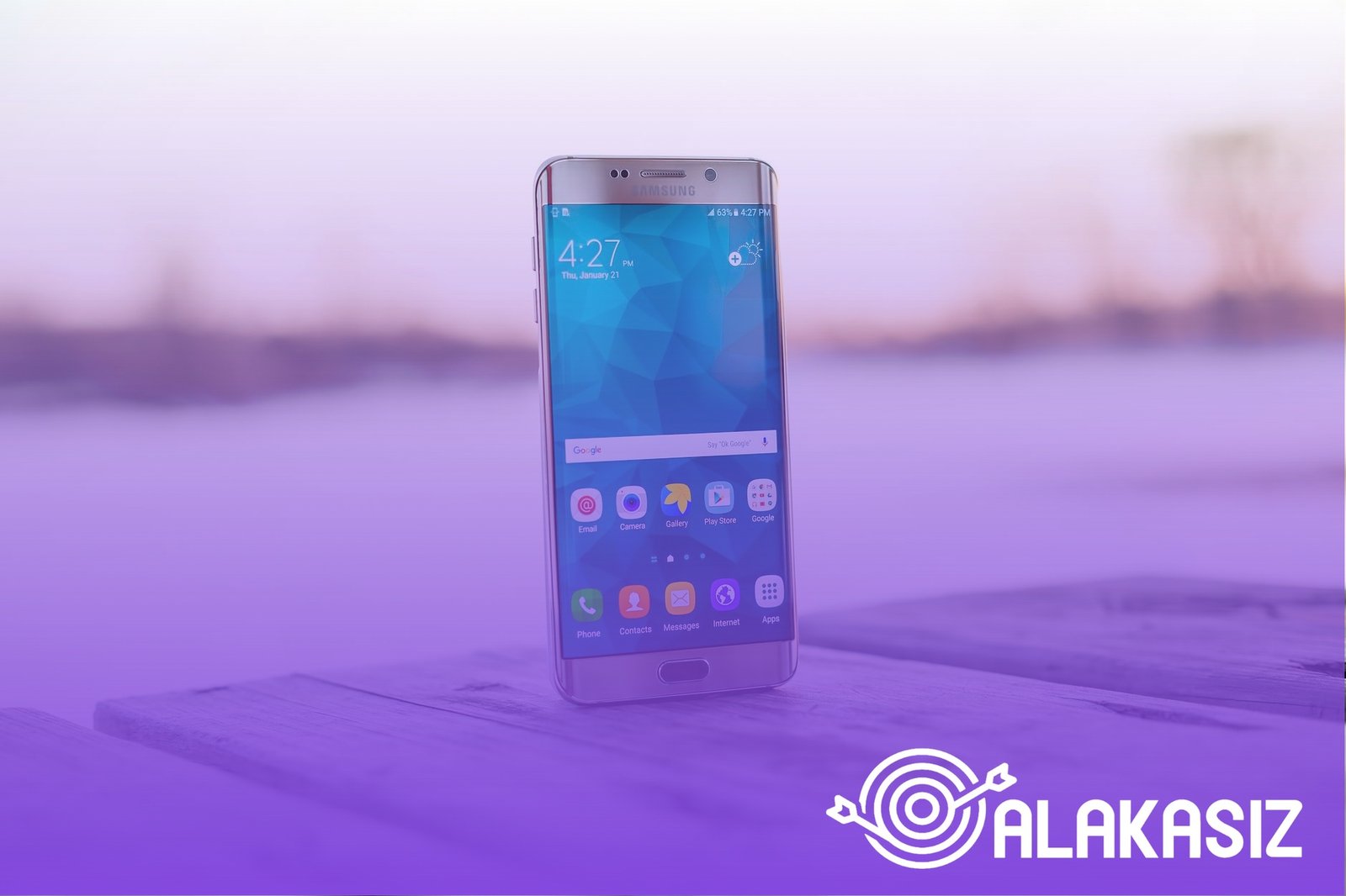 Uygulama izinlerini düzelten Android sistem menüsü görünümü