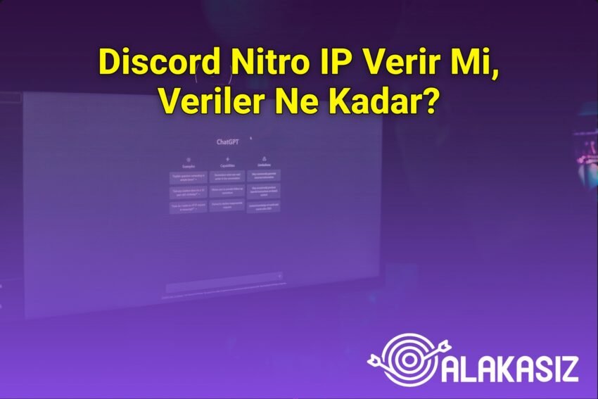 Discord Nitro IP Verir Mi, Veriler Ne Kadar?