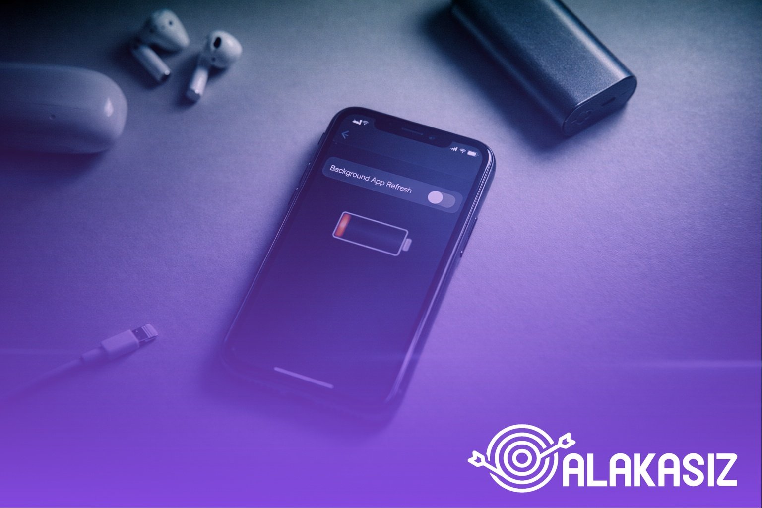 Pil tasarrufu için iPhone arka plan uygulamalar kontrolü