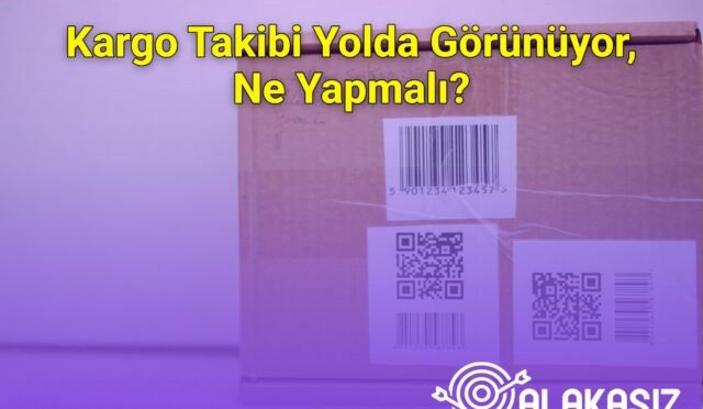 Kargo Takibi Yolda Görünüyor, Ne Yapmalı?