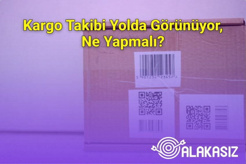 Kargo Takibi Yolda Görünüyor, Ne Yapmalı?