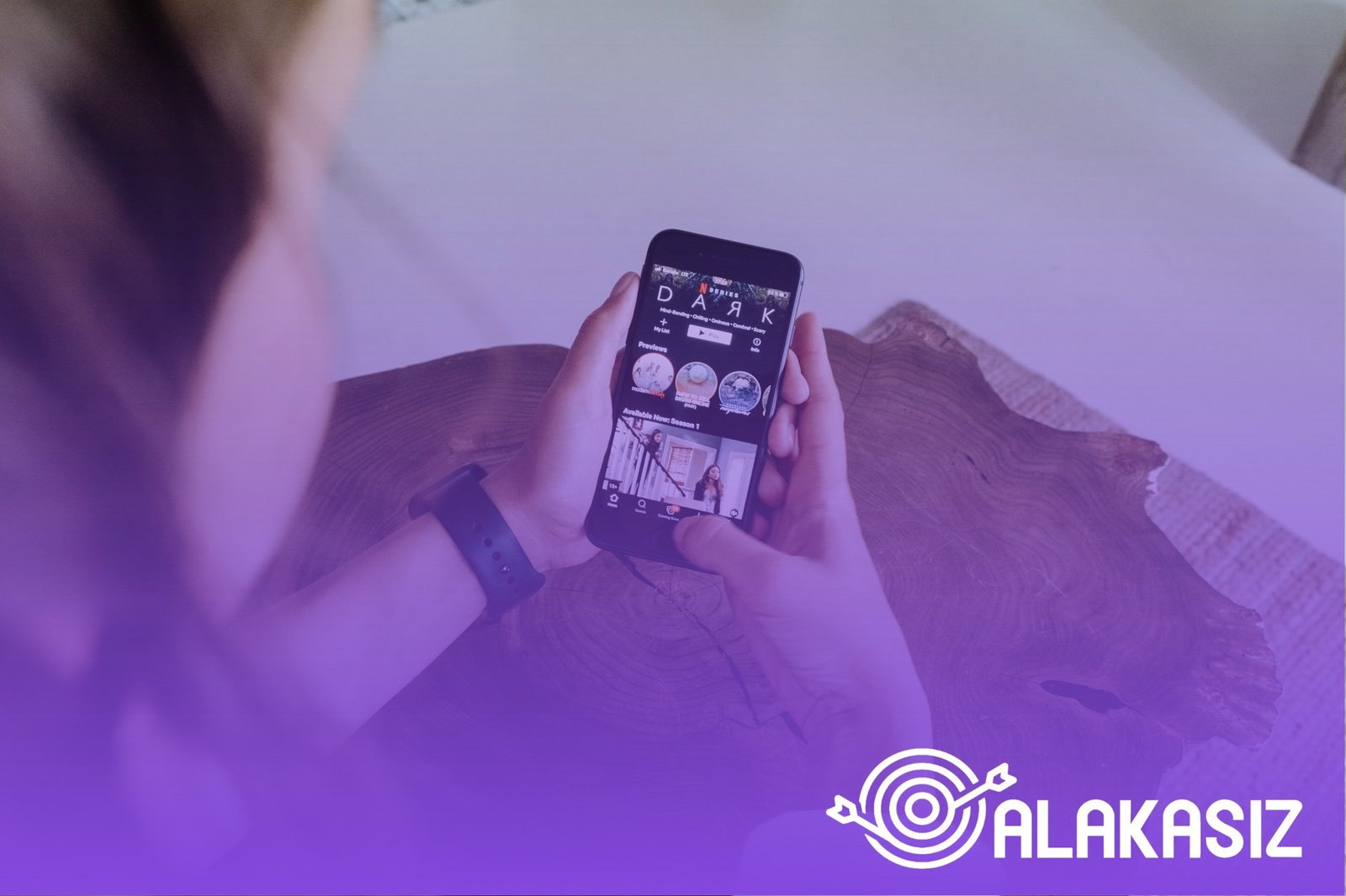 Wi-Fi ağ ayarlarıyla DNS değiştirme menüsü close-up
