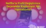 Netflix’te Profil Değiştirince Seçenekler Kayboluyor, Ne Yapmalısınız?