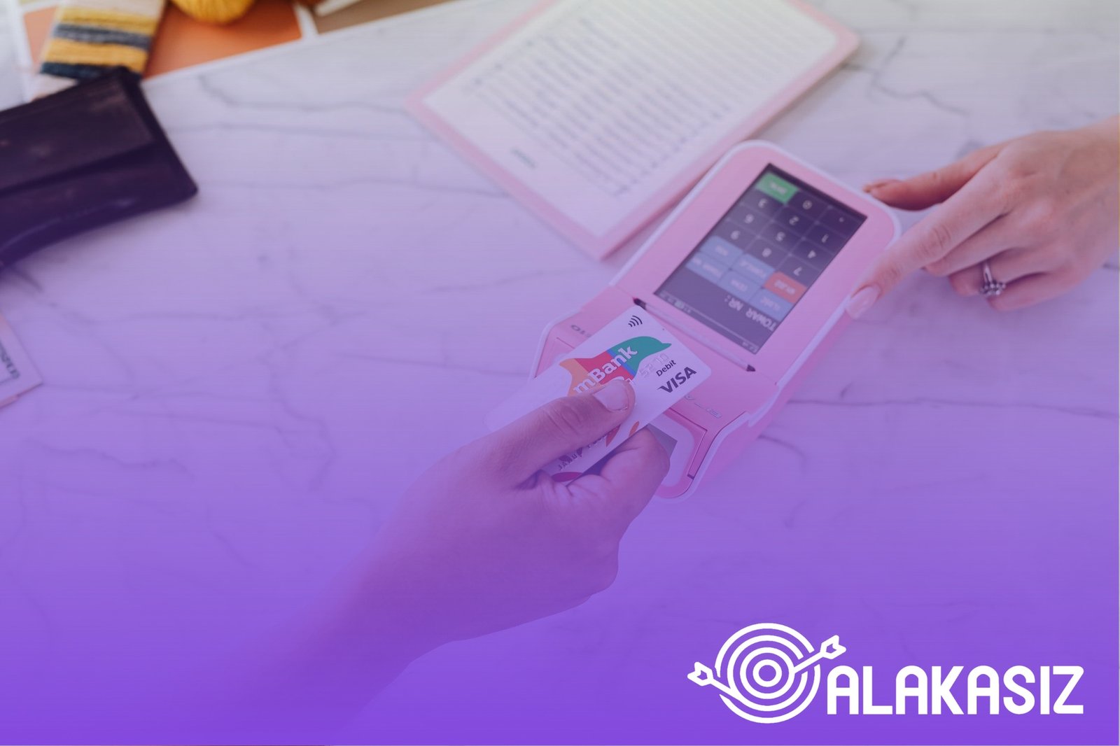 Kart temassız kullanımı için telefon ekran görüntüsü
