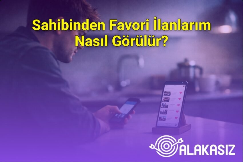 Sahibinden Favori İlanlarım Nasıl Görülür?
