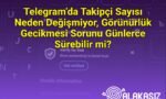 Telegram’da Takipçi Sayısı Neden Değişmiyor, Görünürlük Gecikmesi Sorunu Günlerce Sürebilir mi?