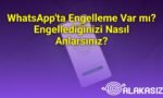 WhatsApp'ta Engelleme Var mı? Engellediğinizi Nasıl Anlarsınız?