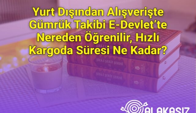 Yurt Dışından Alışverişte Gümrük Takibi E-Devlet’te Nereden Öğrenilir, Hızlı Kargoda Süresi Ne Kadar?