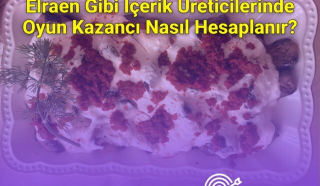 Elraen Gibi İçerik Üreticilerinde Oyun Kazancı Nasıl Hesaplanır?